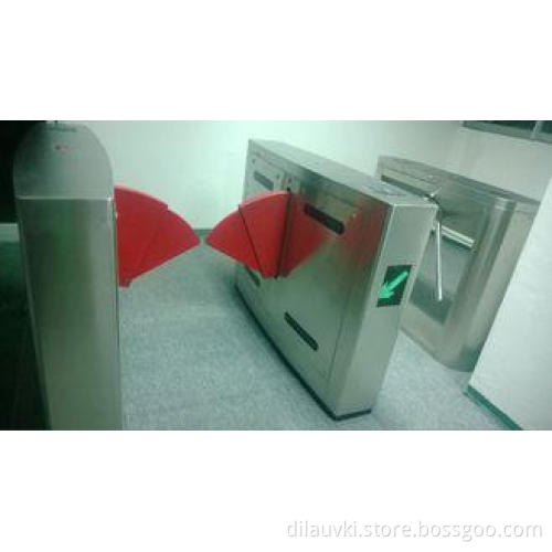 Passageway Double Wing Speed Flap Barrier Gate Waist Height